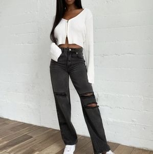 Tiger Mist Sofi Straight Leg Jean